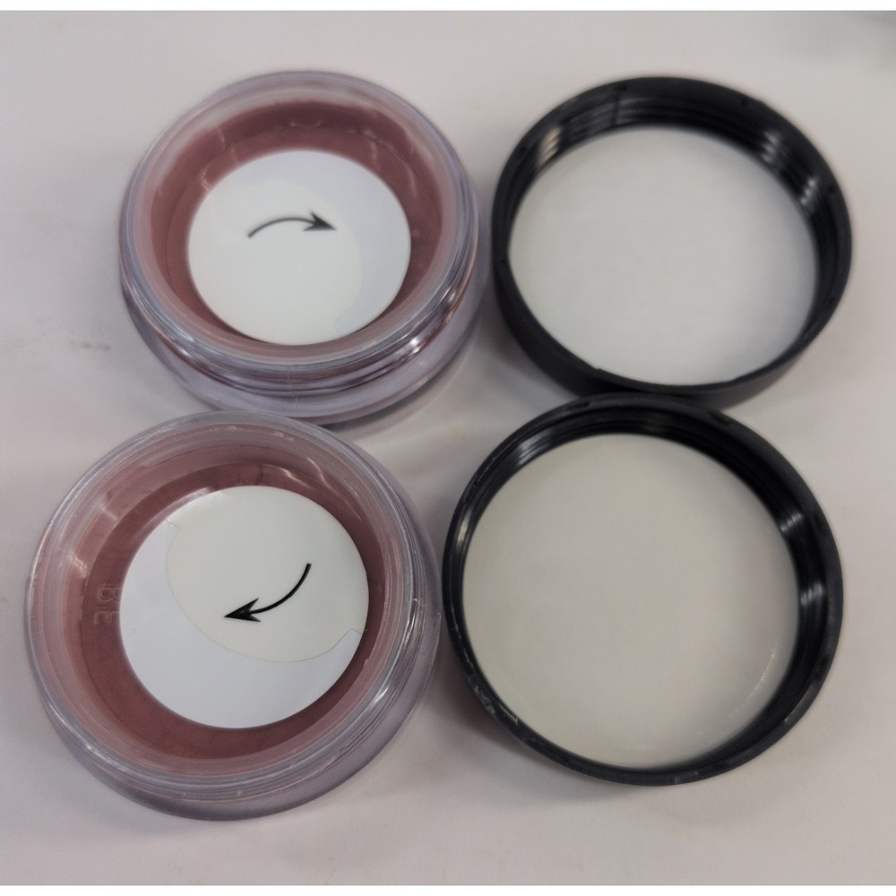 RARE SEALED LOT 2!🌸BareMinerals I'M AMUSED ROUGE Loose Powder Blush .02 Oz .57g - Picture 2 of 2